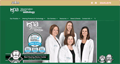 Desktop Screenshot of bnaudiology.com