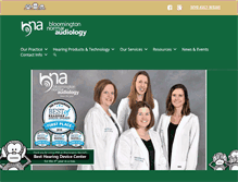 Tablet Screenshot of bnaudiology.com